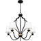 Quoizel Wilkins Chandelier 5 Lights Matte Black WIL5027MBK - alternate 3